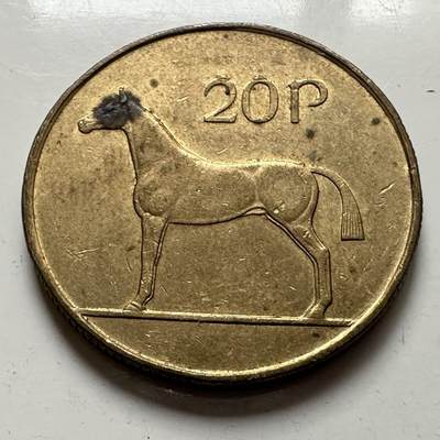 🌹外币初藏🌹🐯2025年第141场  每周二四六晚8️⃣点 接代拍 - 爱尔兰1996年20便士