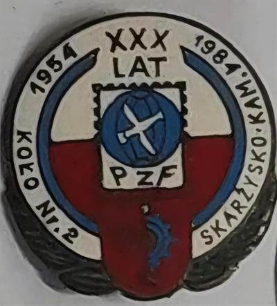 韵星假日拍卖第三十二期 -- Rimey Holidays Auction 32 - 波兰人民共和国空军30周年证章 颁发给空军服务的军官 热珐琅 转轮版本 无损 非常少见