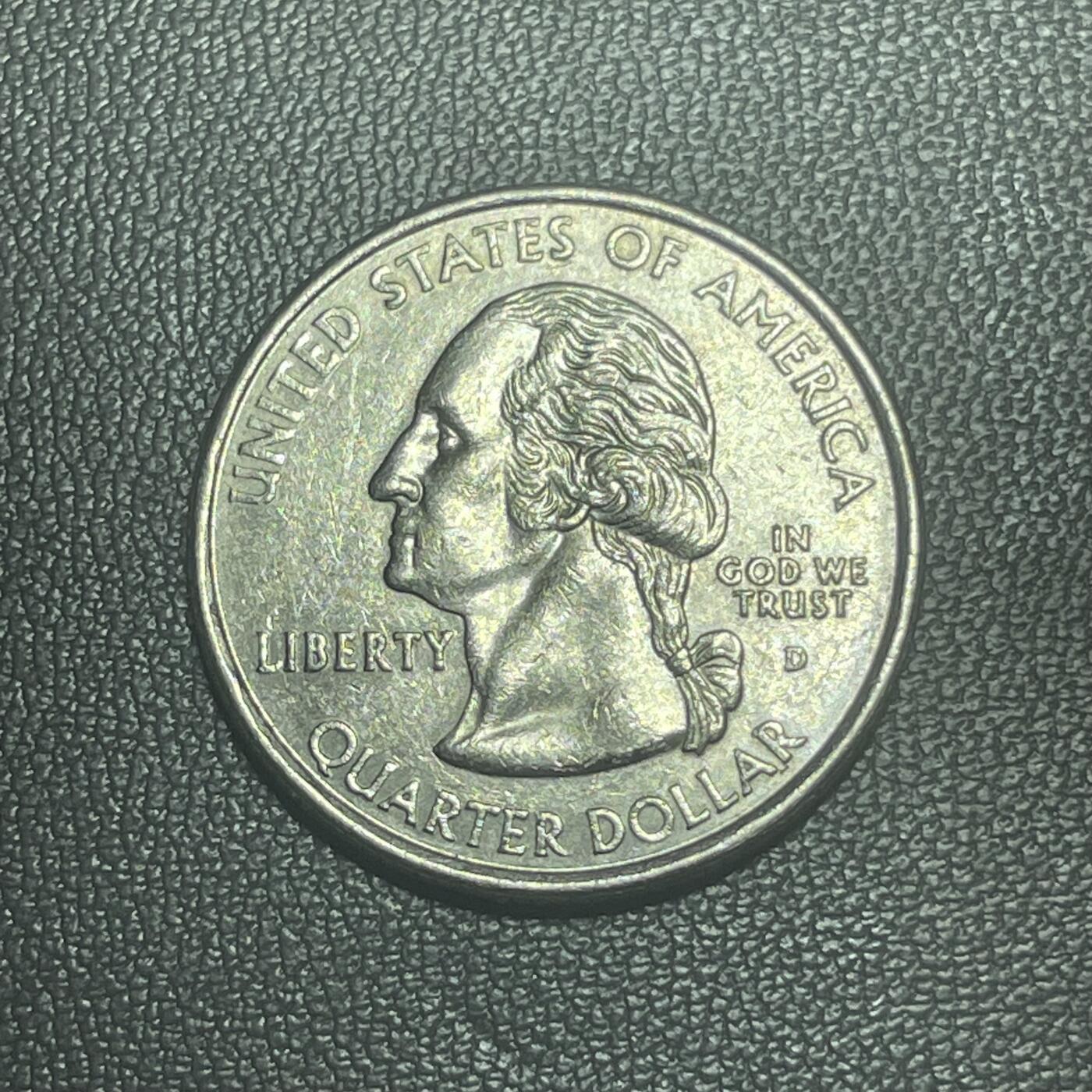 回流1222 美国州币系列之2007年爱达荷州 白头海雕