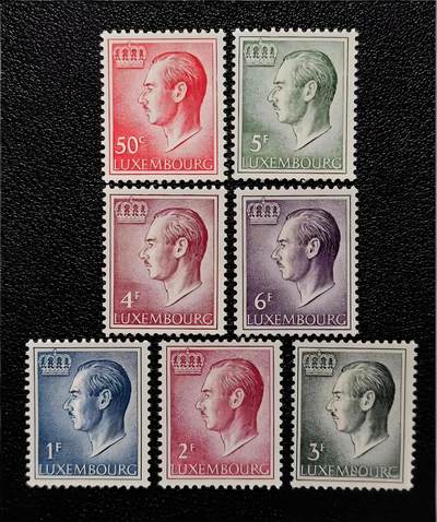 《大公肖像》雕刻版邮票共7枚 - 《大公肖像》雕刻版邮票共7枚