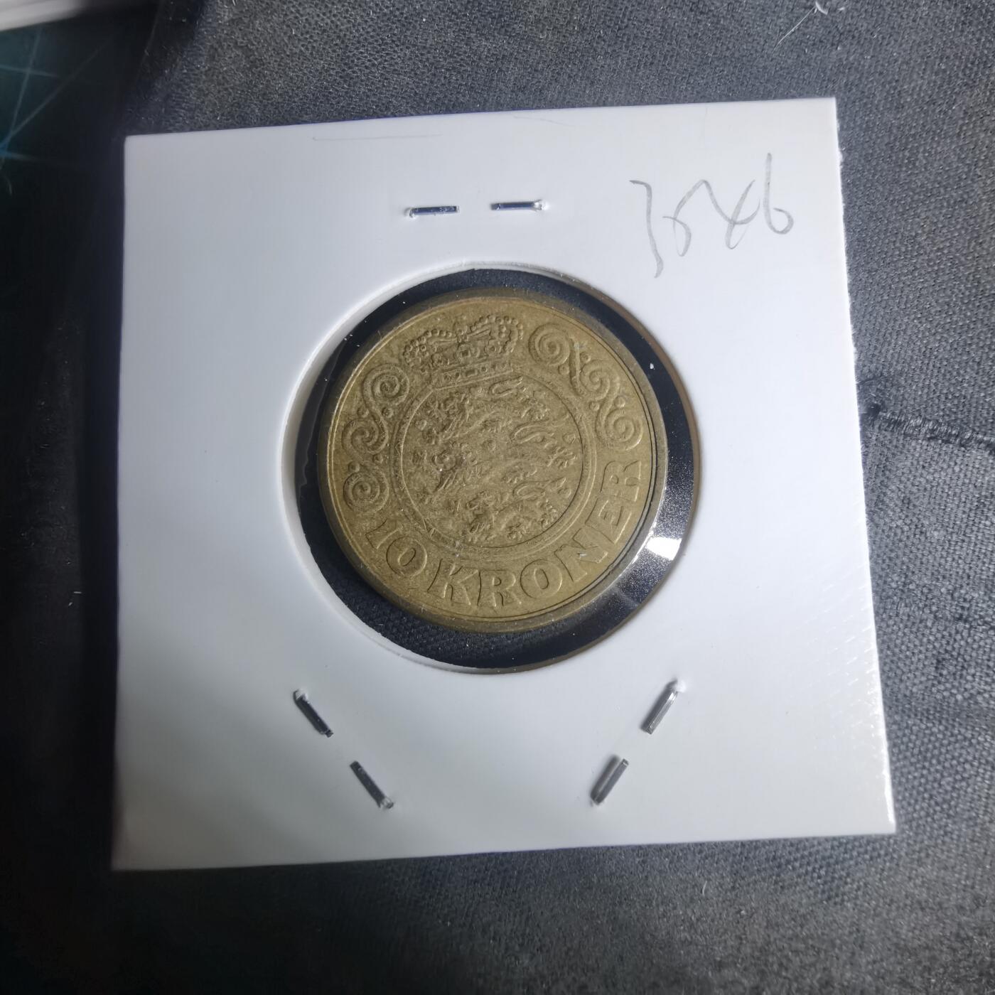 沼泽如烟--第935场 丹麦1989年10克朗