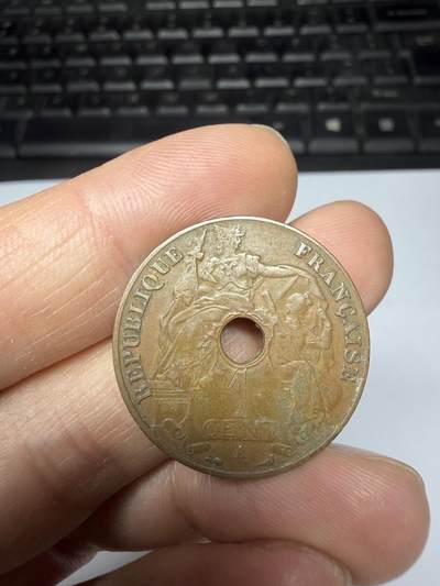 2025年集古藏今外币拍卖第十一期-第1场—（总第291拍），可以寄存60天，满160元包邮。 - 1922年法属印支百分之一