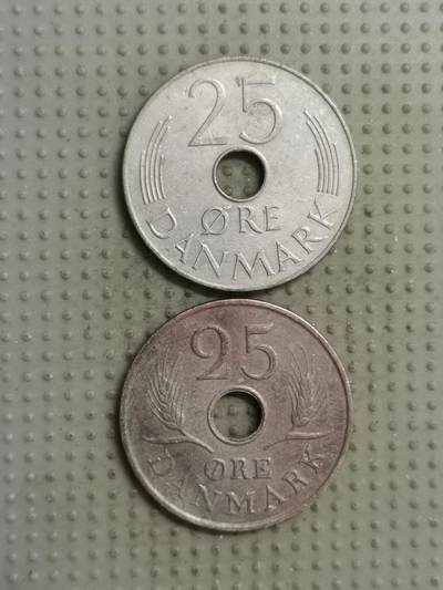 2025年第140场各国散币拍卖（总第140场） - 丹麦25欧尔2枚