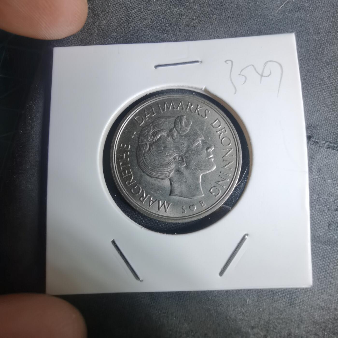 沼泽如烟--第935场 丹麦1977年1克朗