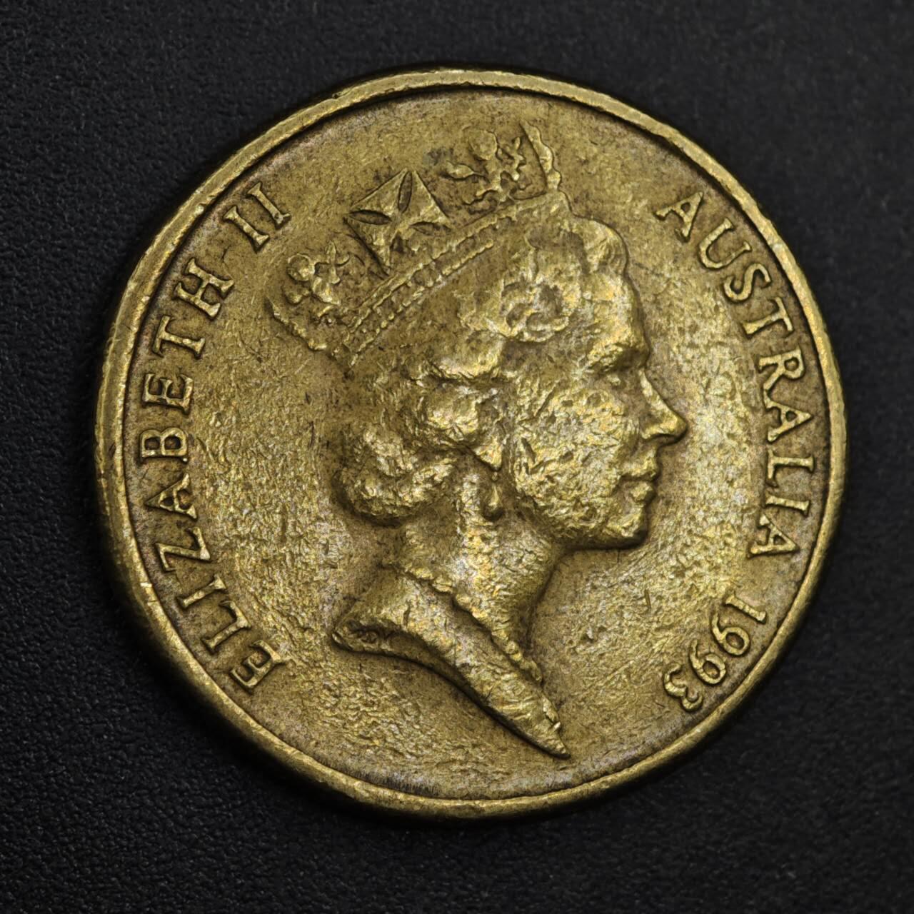 【淘币小摊】实时拍第八百三十一拍   散币场   满百包邮可预留二周 每周一统一发货   澳大利亚1993年1元纪念币