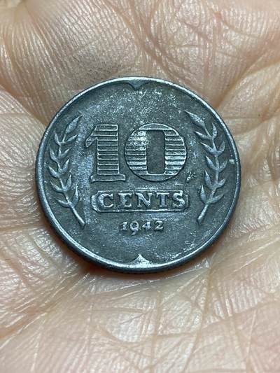 2025年第一百三十七场(总第一百六十三场）外国好品散币场(免佣金) - 荷兰🇳🇱1942年10分(二战德国占领时期)