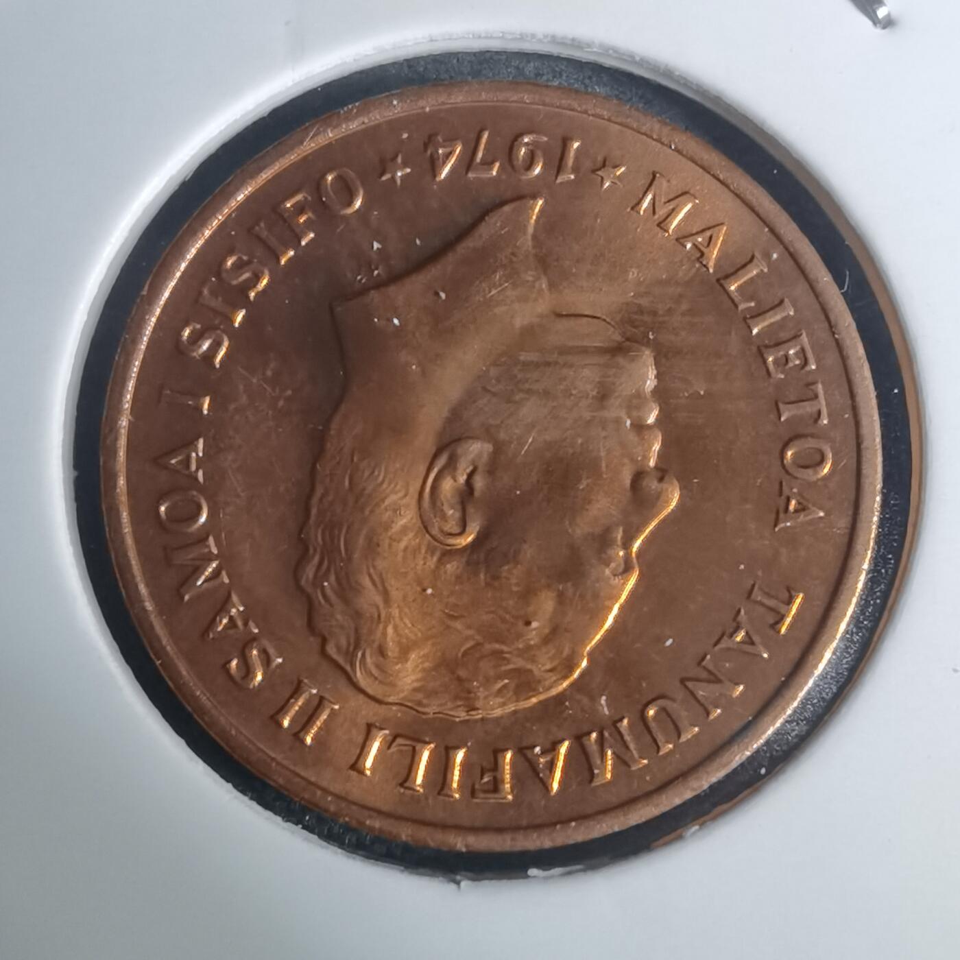 沼泽如烟--第935场 萨摩亚1974年二分