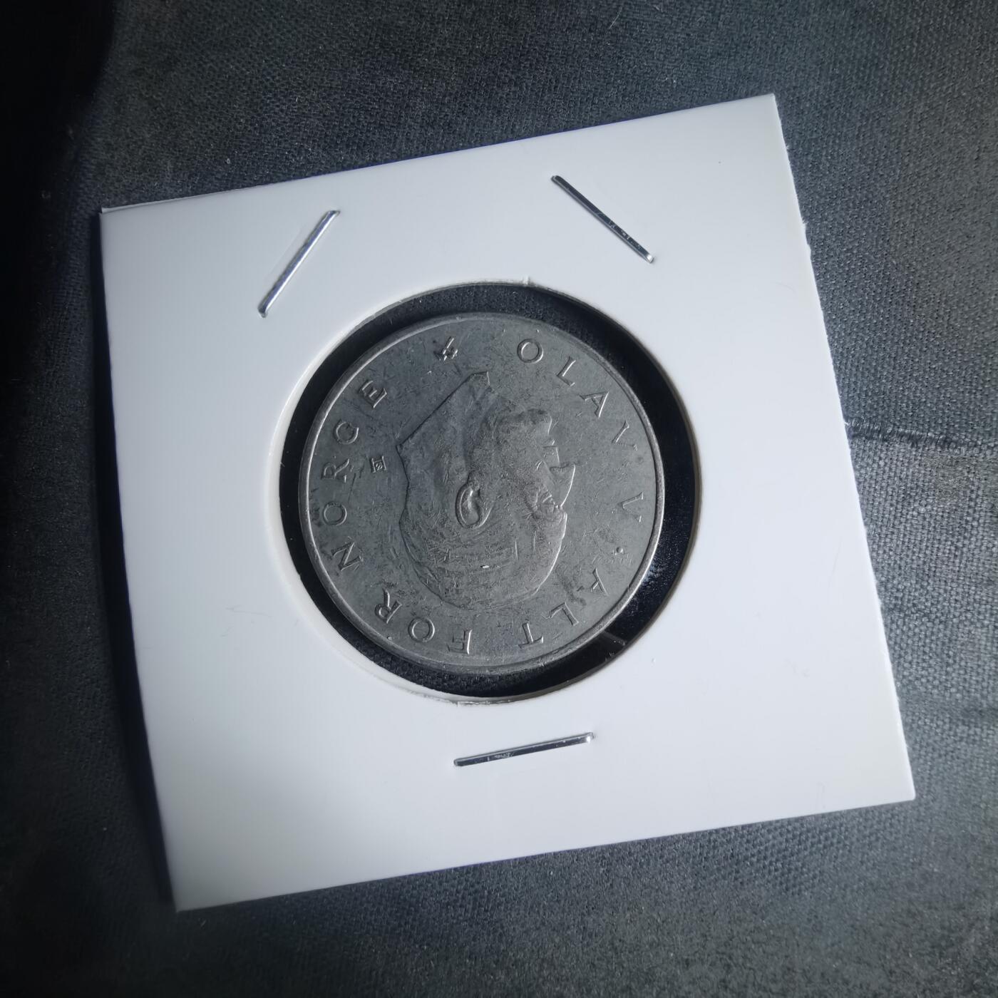 沼泽如烟--第935场 挪威1975年1克朗