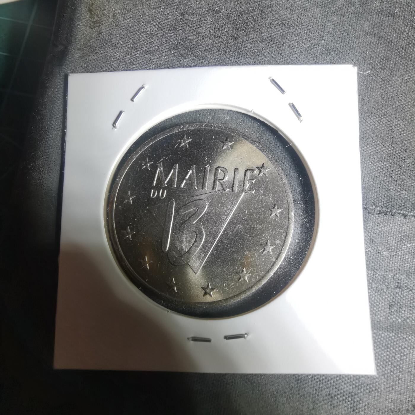 沼泽如烟--第934场 法国1998年十三区2欧纪念币