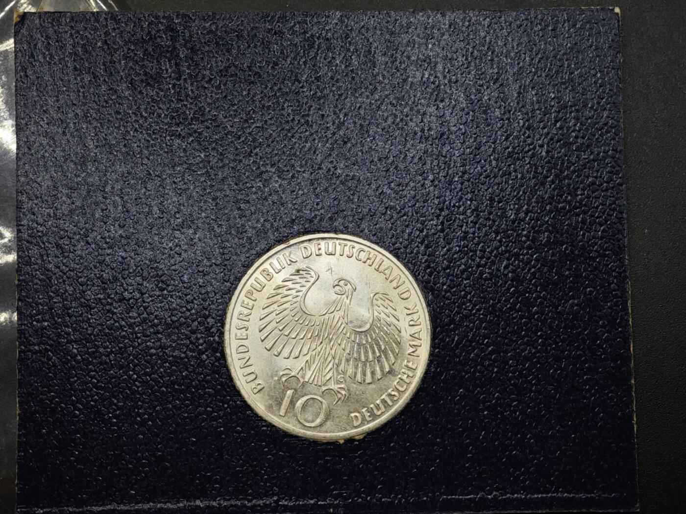 【淘币小摊】实时拍第八百三十拍   银币套币场   满百包邮可预留二周 每周一统一发货   德国1972年慕尼黑奥运会10马克银币重15.5克625银银价135