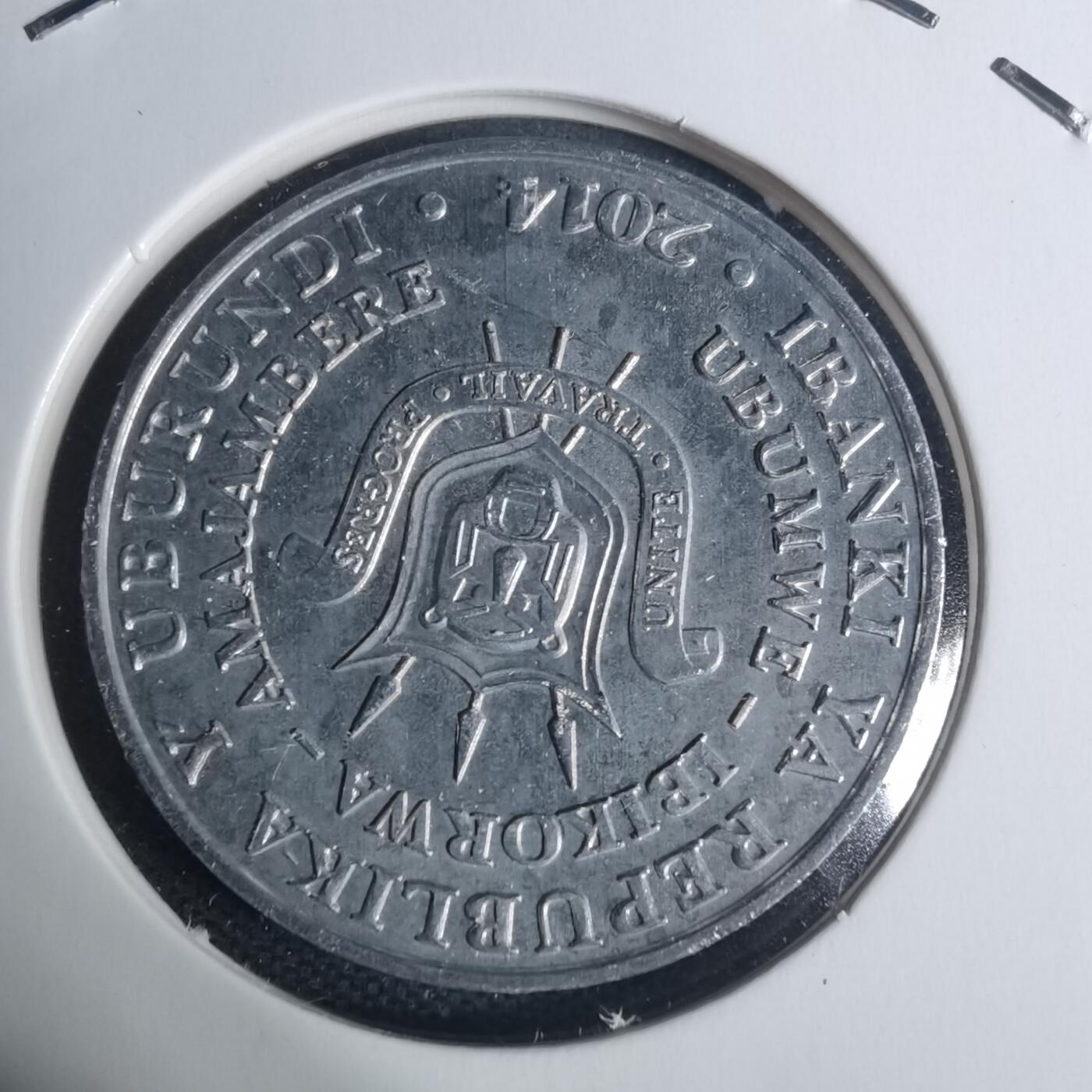 沼泽如烟--第934场 布隆迪2014年5法郎