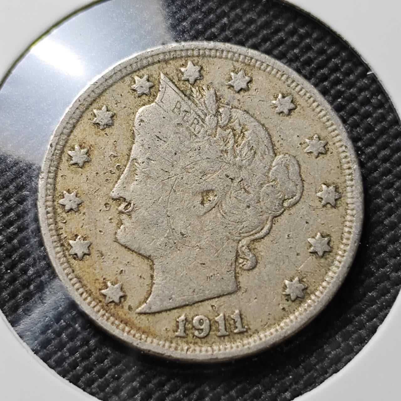 KK钱币收藏小铺 第380期  2月预留时间 周末发货  美国5分镍币