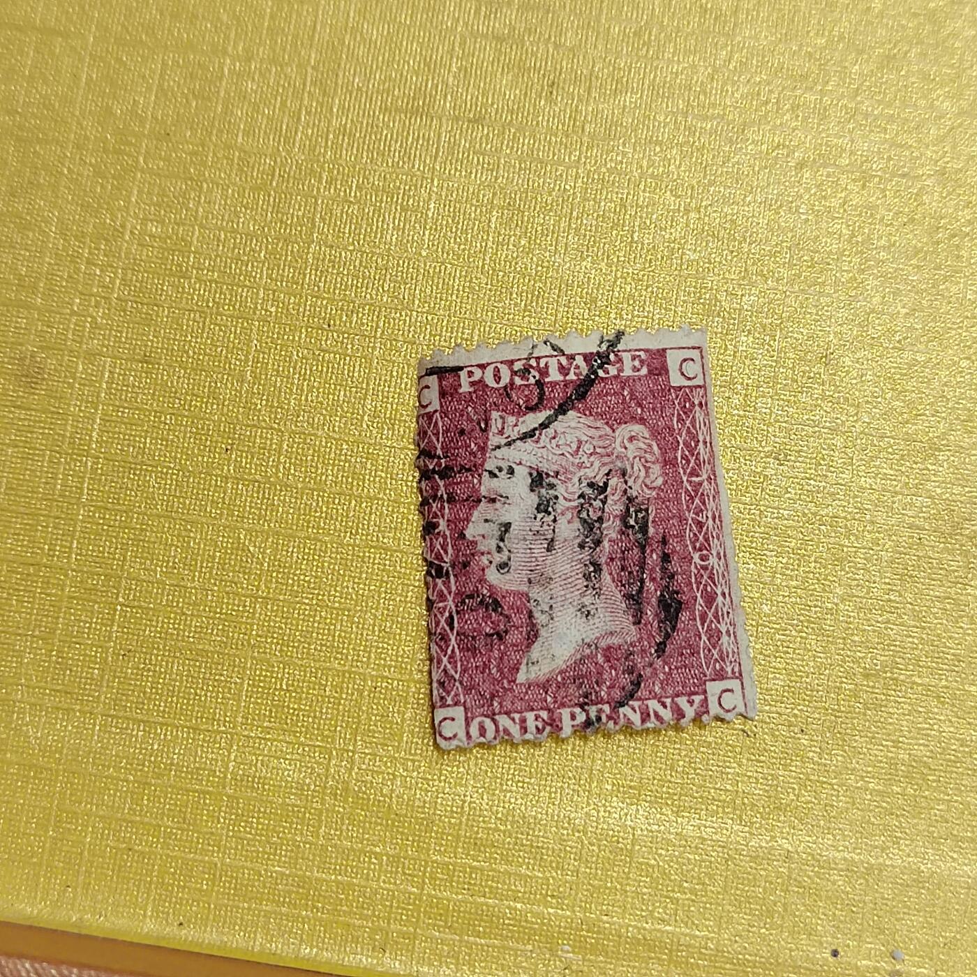 PCAI钱币  14-656  邮票小专场 红便士