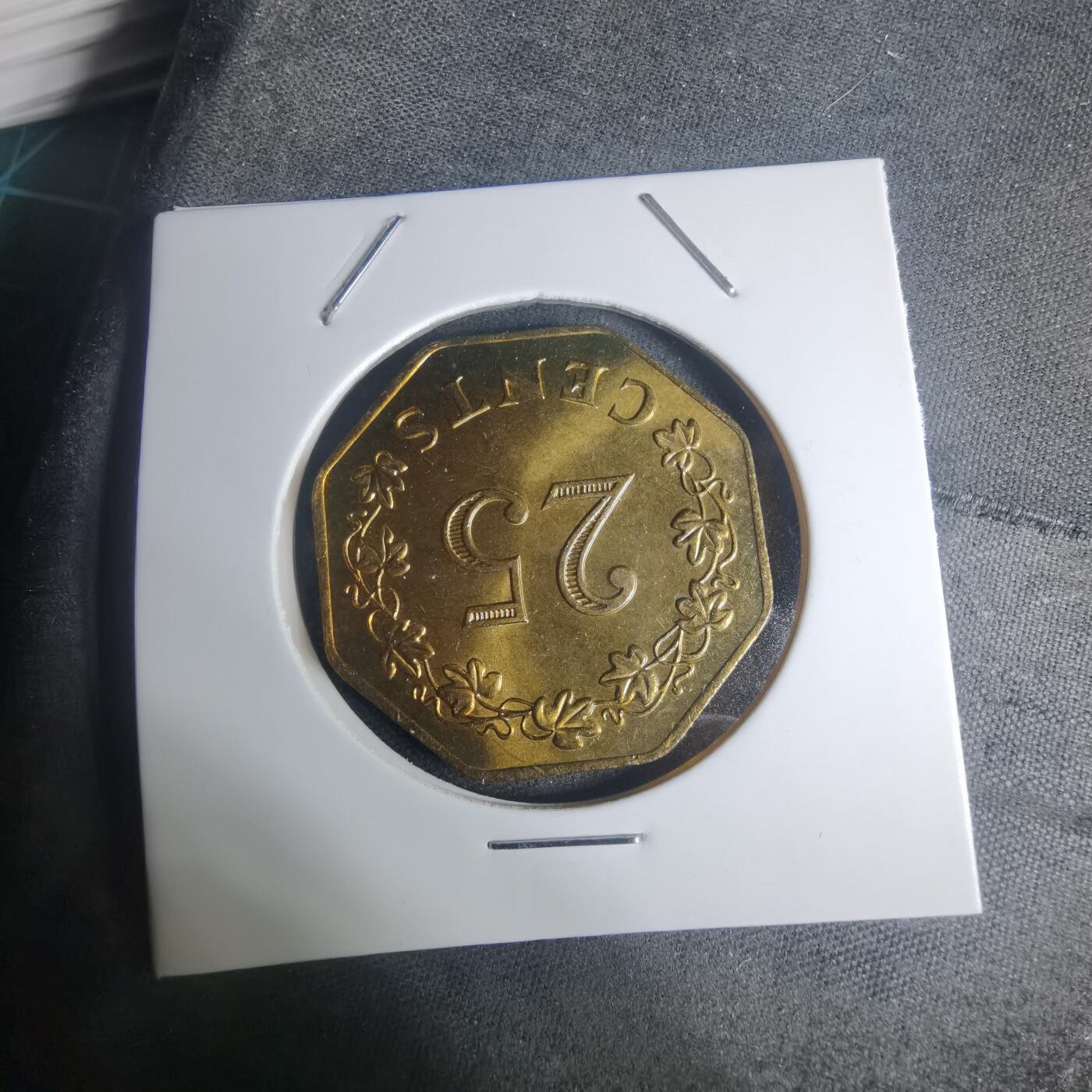 沼泽如烟--第935场 马耳他1975年二十五分