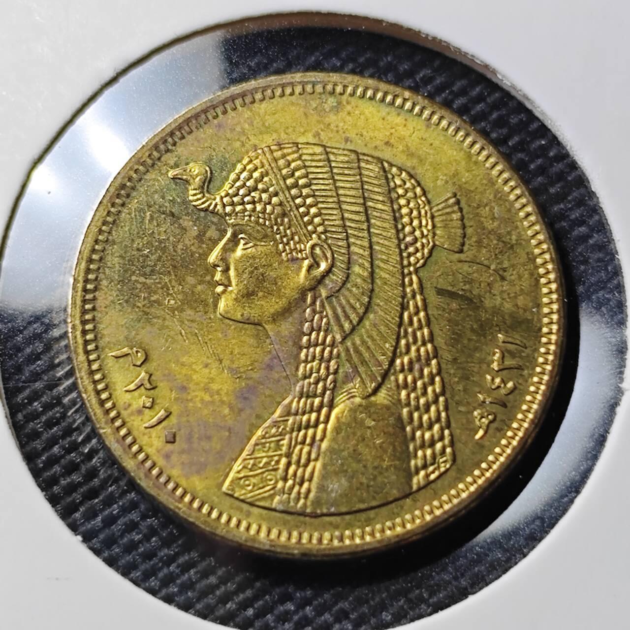 KK钱币收藏小铺 第380期  2月预留时间 周末发货 埃及50皮艳后 