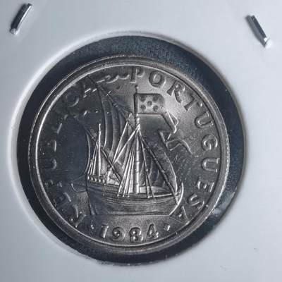 沼泽如烟--第935场 - 葡萄牙1984年2.5埃斯库多