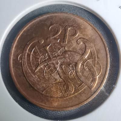 沼泽如烟--第935场 - 爱尔兰1982年2便士