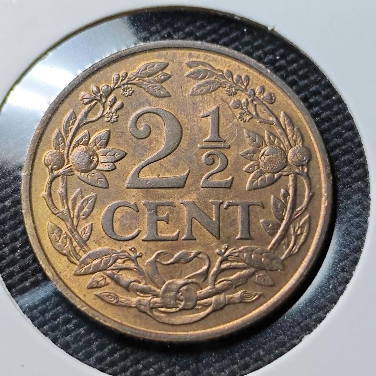 KK钱币收藏小铺 第380期  2月预留时间 周末发货  1959荷属安地列斯2.5分铜币