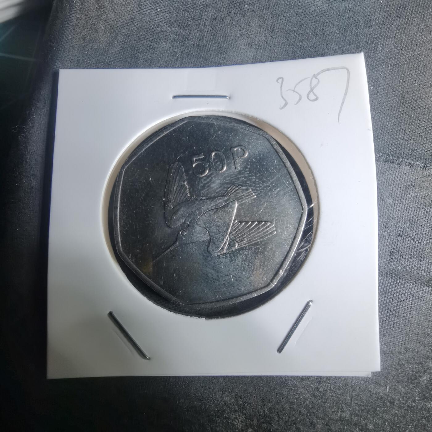 沼泽如烟--第935场 爱尔兰1983年50便士