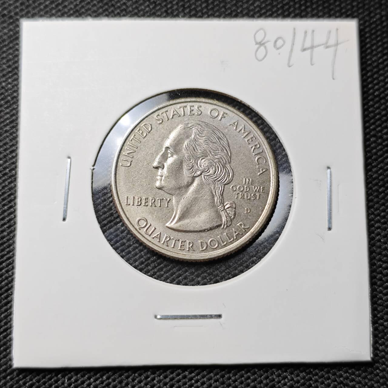 KK钱币收藏小铺 第380期  2月预留时间 周末发货  、美国25分纪念币