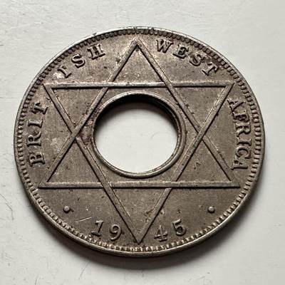 🌹外币初藏🌹🐯2025年第141场  每周二四六晚8️⃣点 接代拍 - 英属西非1945年1/10便士