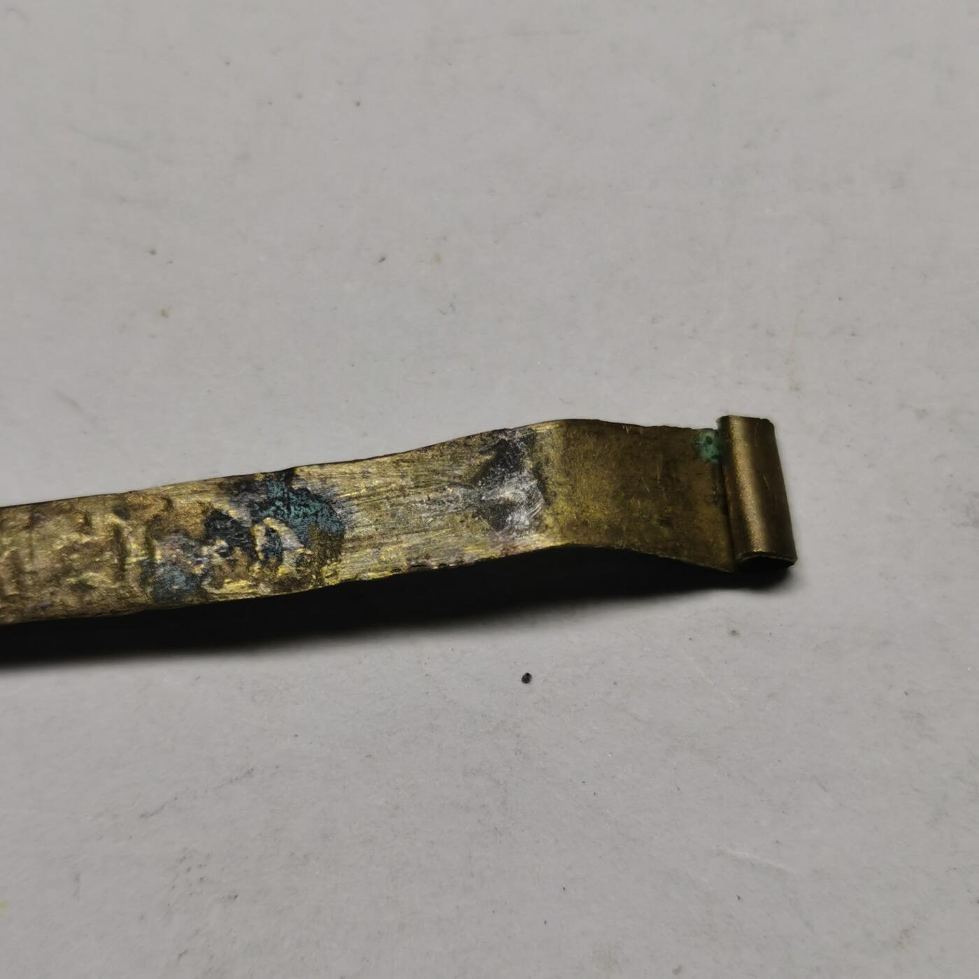 杂件专场89期 老铜花纹簪