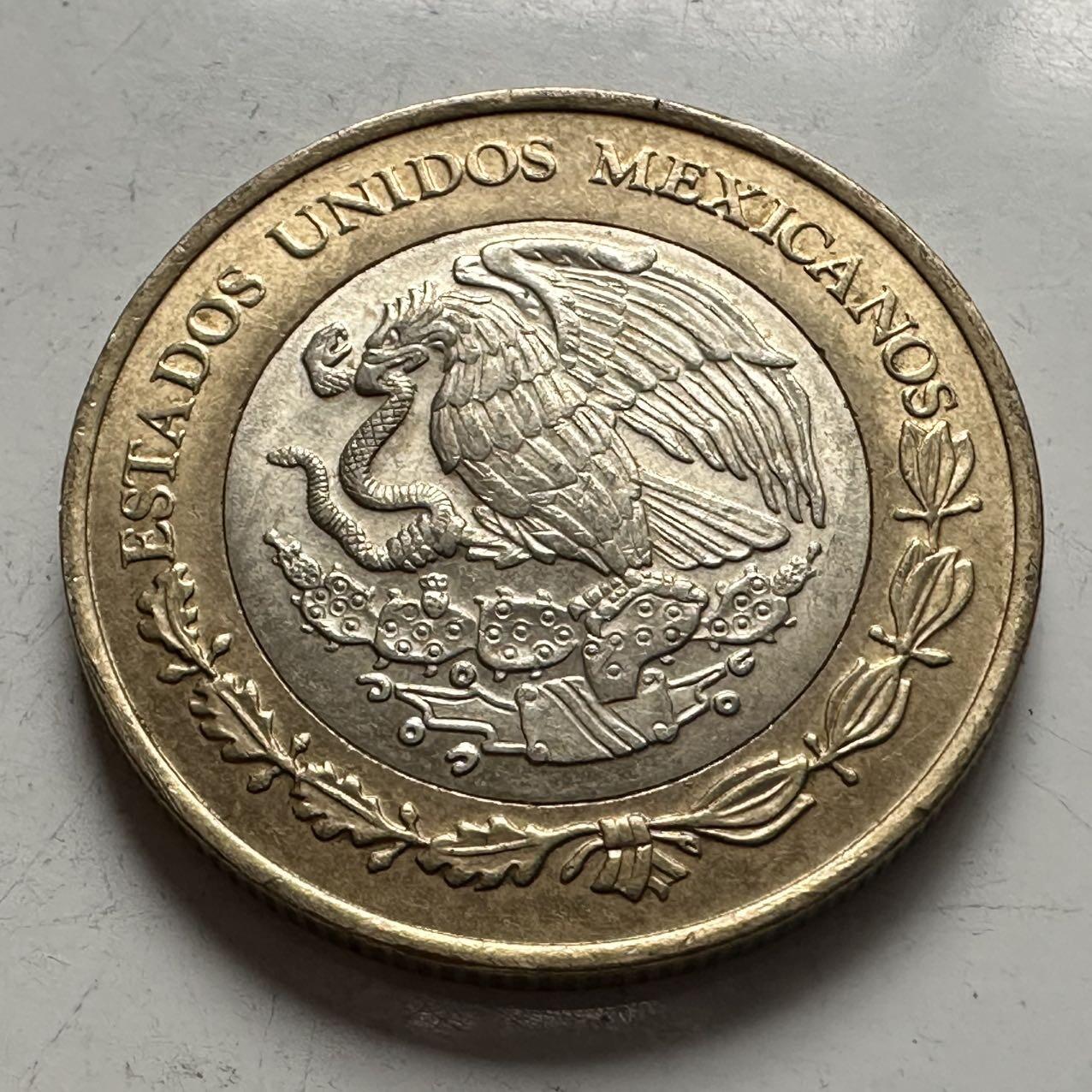 🌹外币初藏🌹🐯2025年第141场  每周二四六晚8️⃣点 接代拍 墨西哥2019年10比索