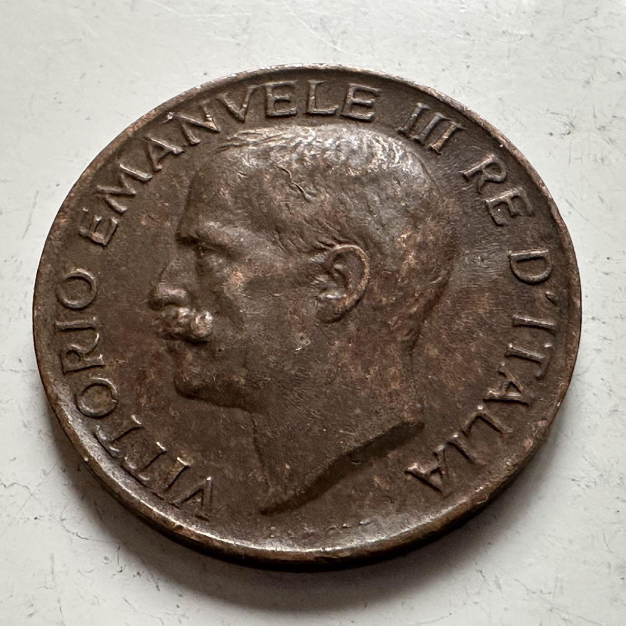 🌹外币初藏🌹🐯2025年第141场  每周二四六晚8️⃣点 接代拍 意大利1920年五分