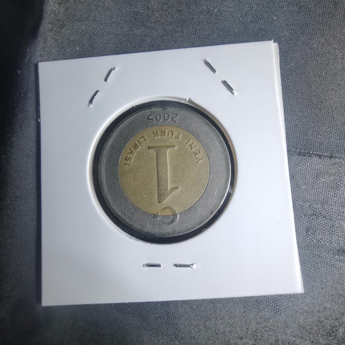 沼泽如烟--第935场 土耳其2005年1里拉