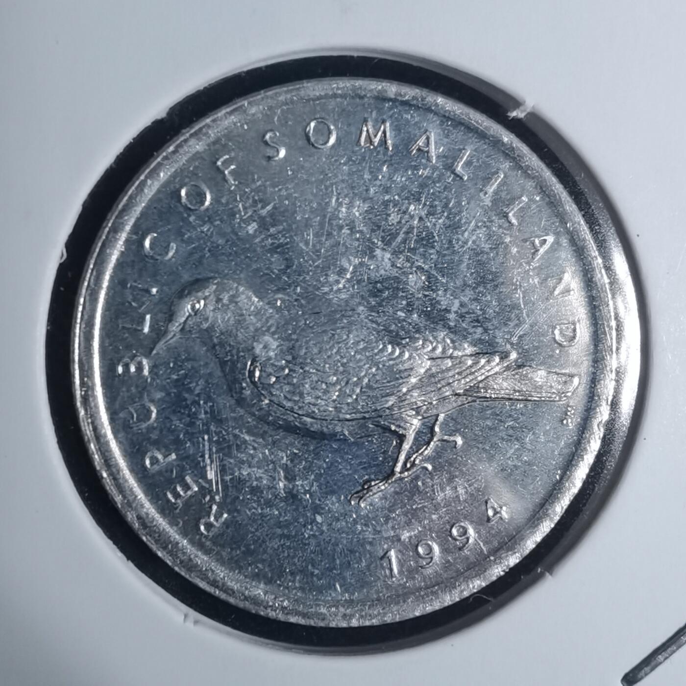 沼泽如烟--第934场 索马里兰1994年1先令