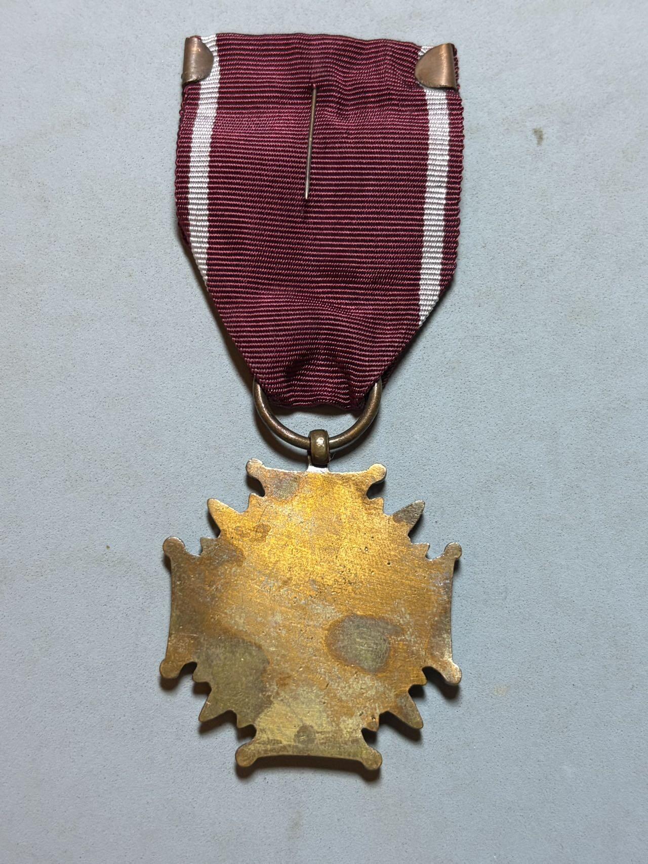 盛世勋华——号角文化勋章邮票专场拍卖第294期 波兰（社会主义）铜级功勋十字勋章 