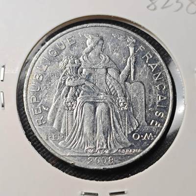 KK钱币收藏小铺 第382期  2月预留时间 周末发货 -  2008新喀里多尼亚5法郎