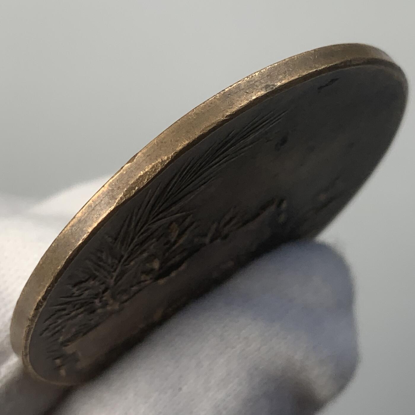 掌中浮雕-藏着的欧洲第046场 法国女神铜章，41.7mm，30.6g，大师皮耶作品