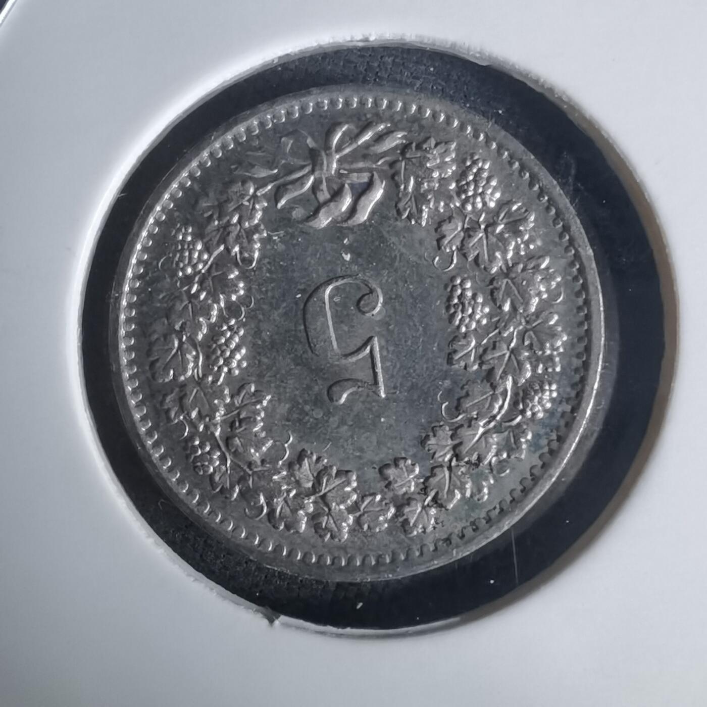 沼泽如烟--第936场 瑞士1979年五分