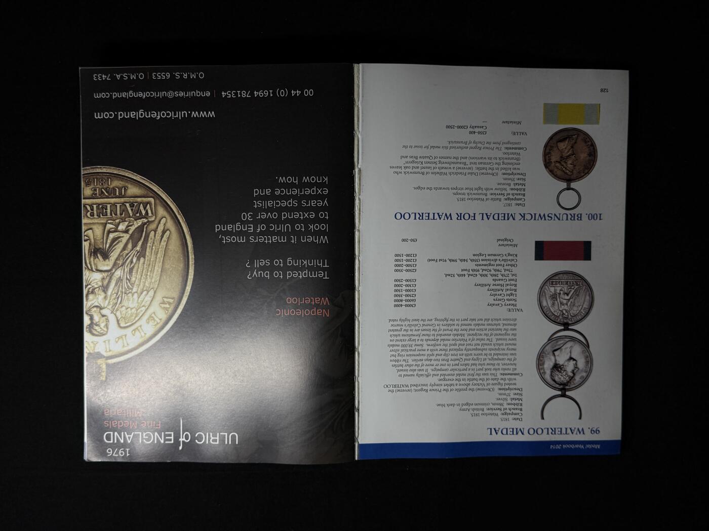 欢庆元旦！戎马世界章牌大赏第109期元旦大拍 2014年版英国勋奖章大全 medal year book 英联邦全套版 包括全套英国 加拿大 澳大利亚，新西兰，爱尔兰，南非等英联邦国家全部章的具体介绍，一鸦，二鸦，庚子，西藏等章均有介绍 内容翔实，600多页，1.6公斤，很厚很重