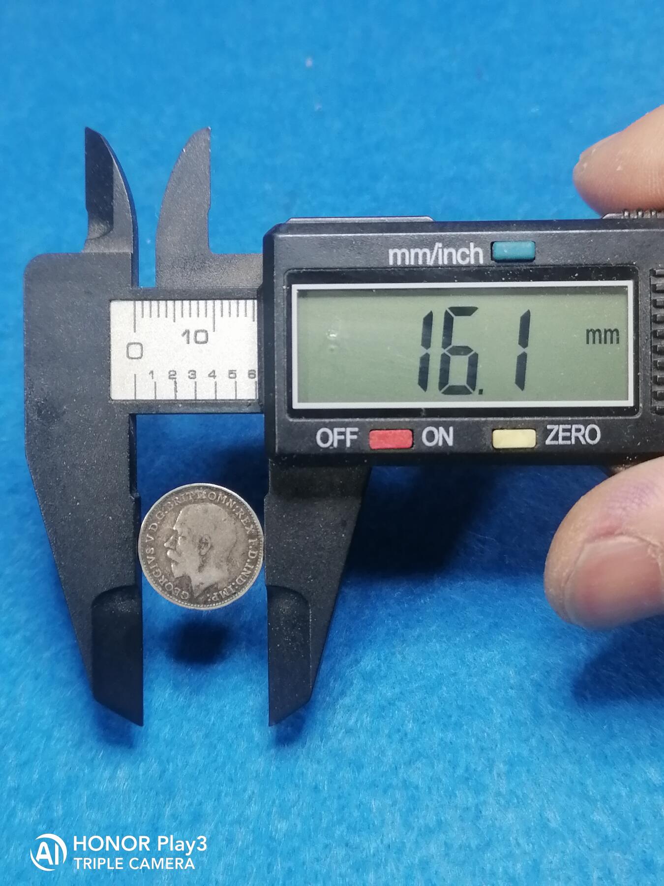 英殖1920三便士银币（6105）