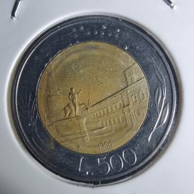 沼泽如烟--第936场 - 意大利1986年500里拉