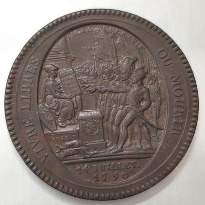 老蟹的宝藏🏴‍☠️ V - 法国1790年5苏莫奈龙