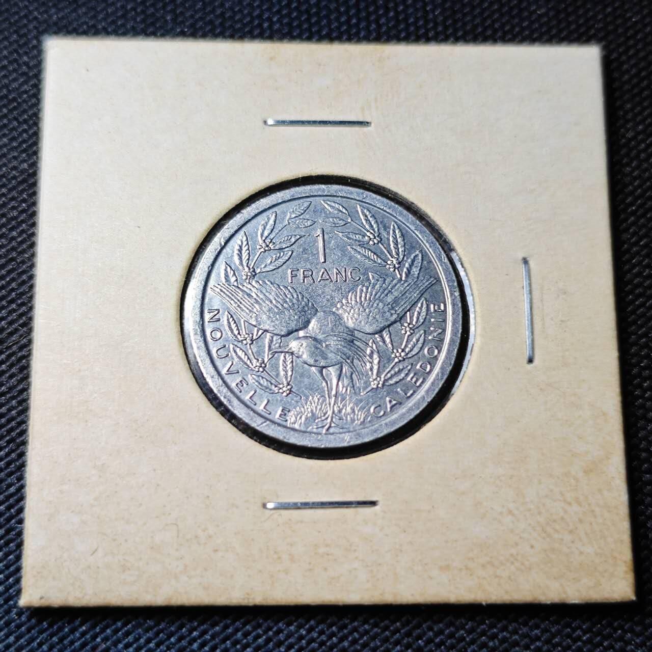 KK钱币收藏小铺 第382期  2月预留时间 周末发货  1996新喀里多尼亚1法郎