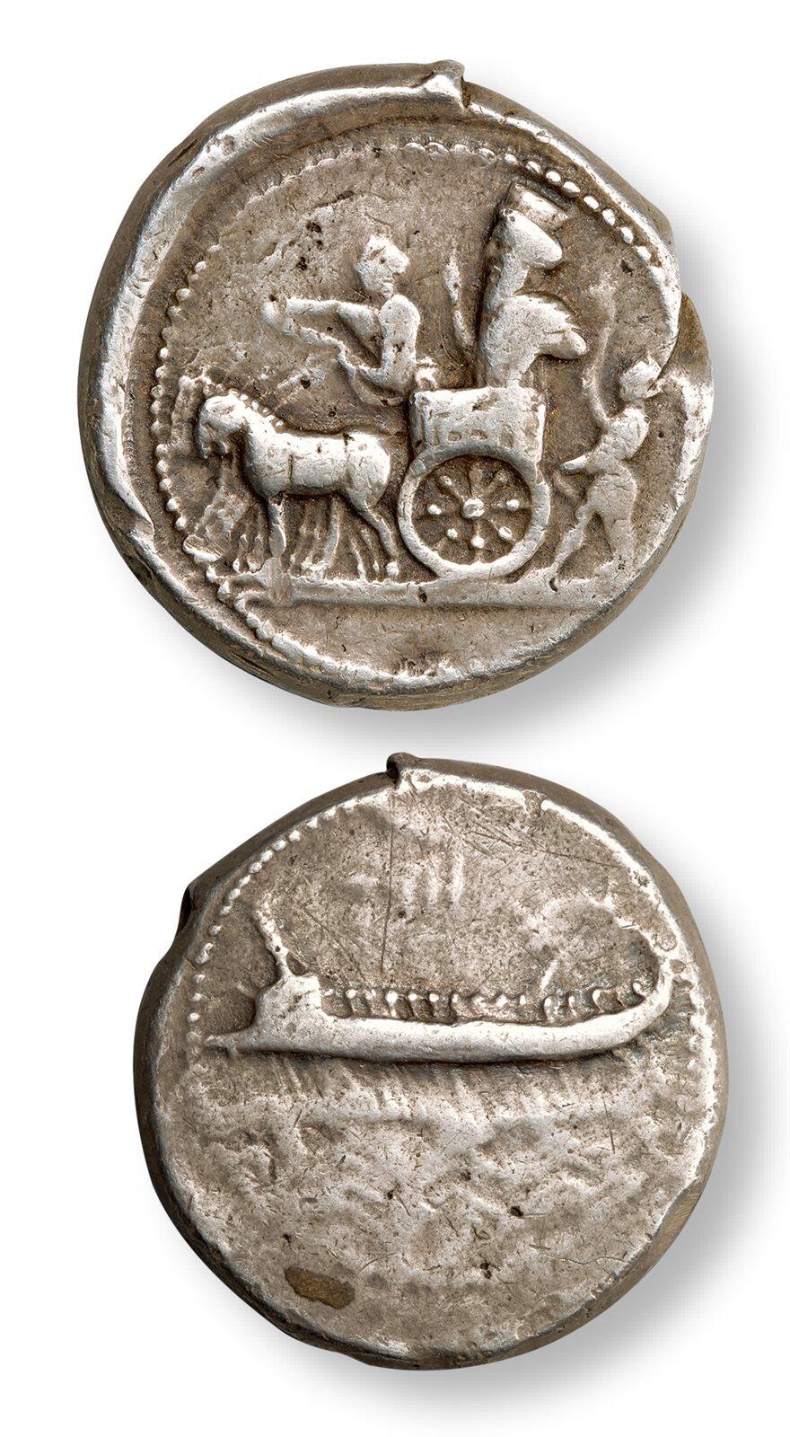 中贸圣佳2025年秋季拍卖会 众妙 公元前4世纪 古希腊腓尼基二谢克尔银币