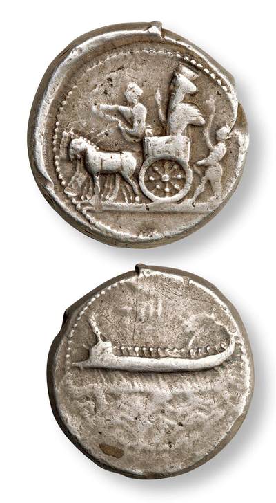 中贸圣佳2025年秋季拍卖会 众妙 - 公元前4世纪 古希腊腓尼基二谢克尔银币