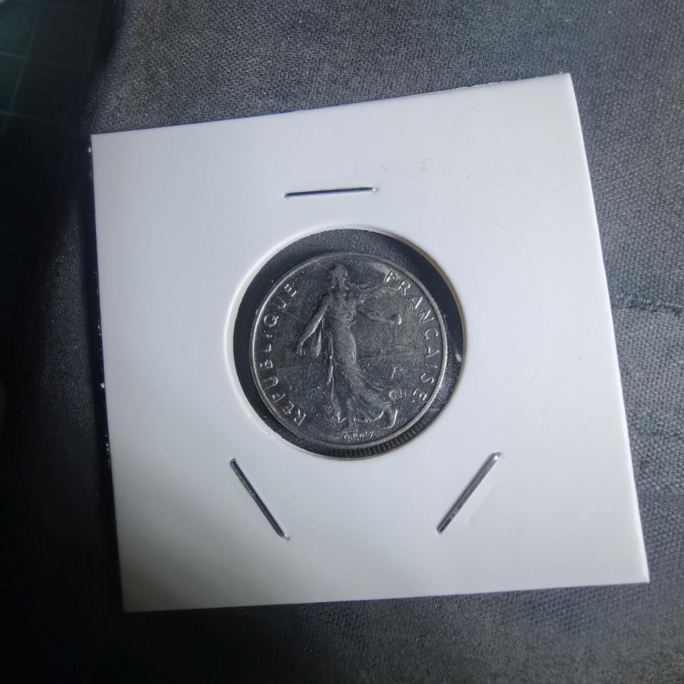 沼泽如烟--第936场 法国1984年二分之一法郎