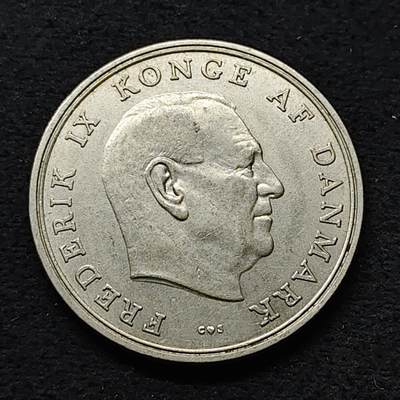 【全场包邮】纯粹捡漏拍486场（免费代拍第23场） - 丹麦1960年弗雷德里克九世5克朗