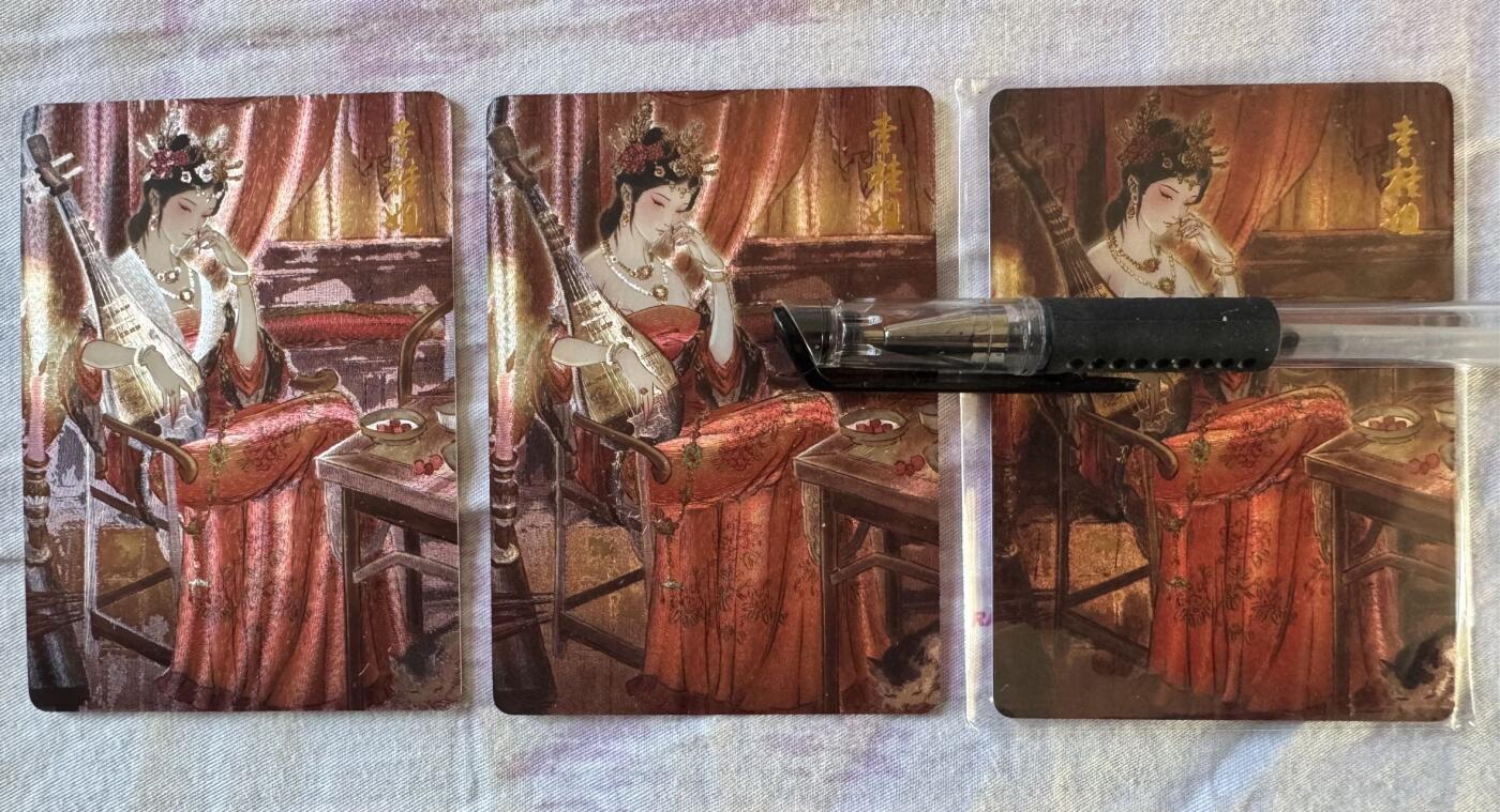 月落卡牌之特卡第1期-美女艺术卡专场