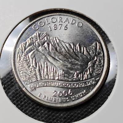 KK钱币收藏小铺 第381期  2月预留时间 周末发货 -  美国25分纪念币 好品