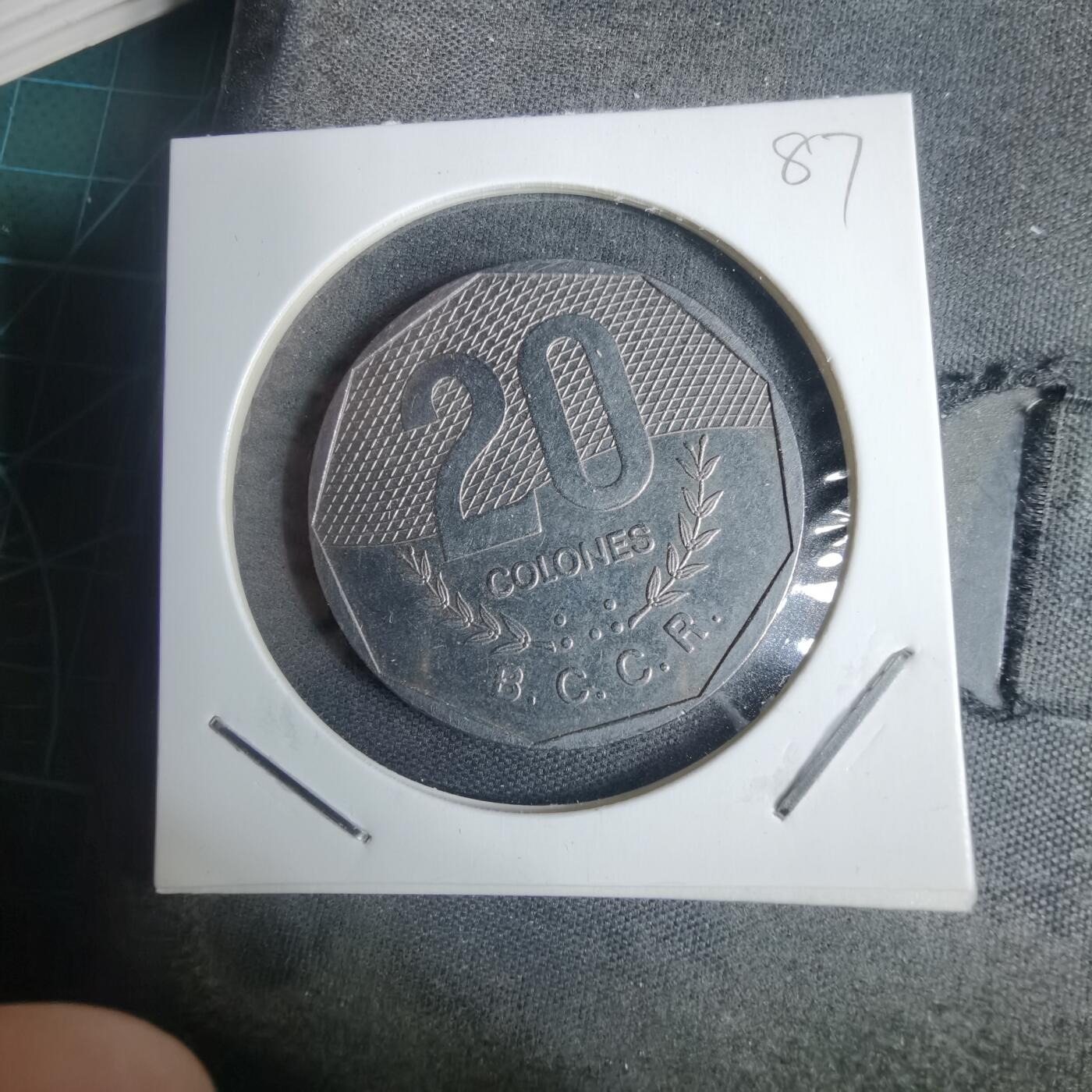 沼泽如烟--第937场 哥斯达黎加1983年20科朗