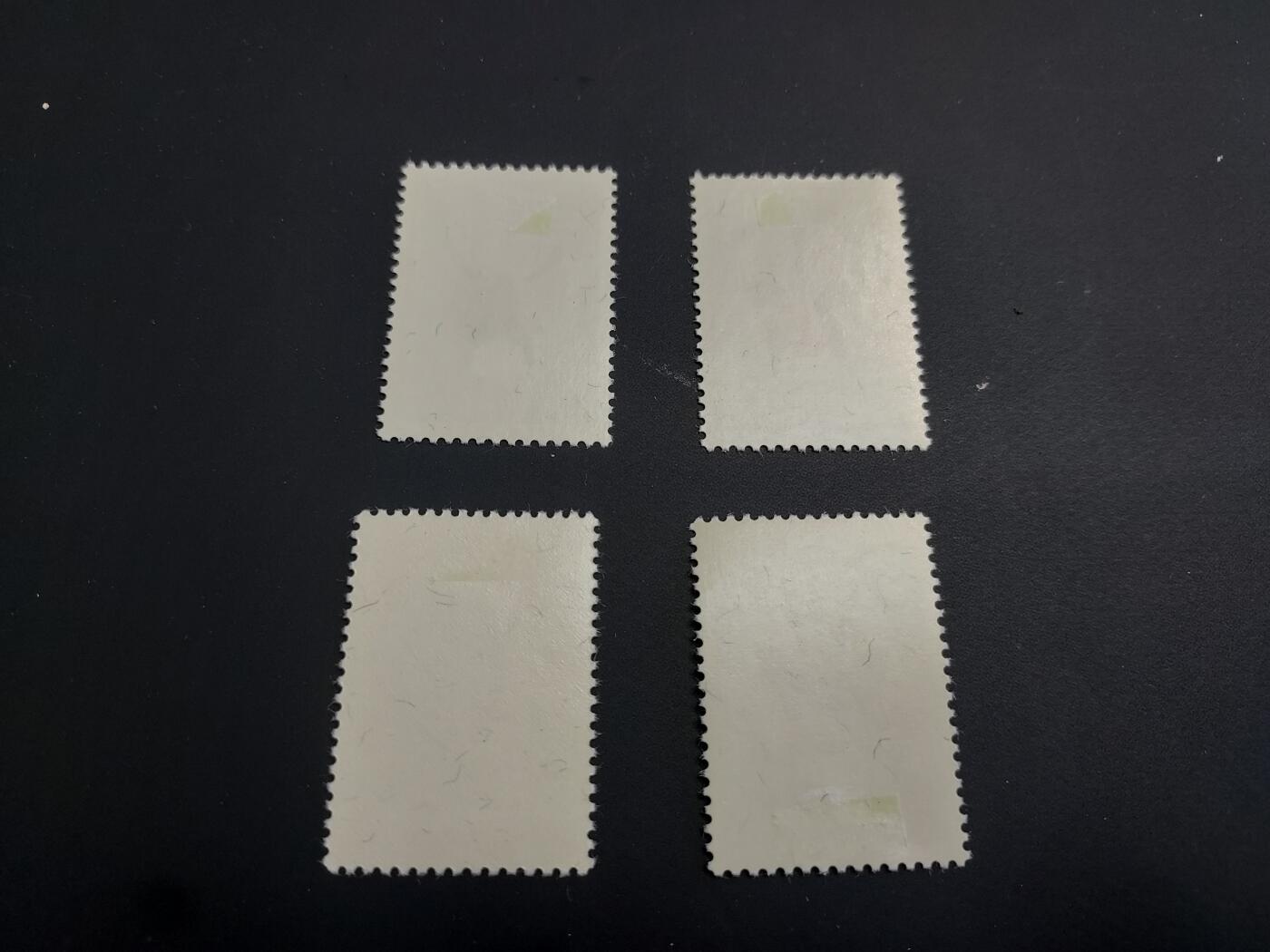 博彦收藏  TM 12月20日 8点 邮票专场 全场包邮 台湾省 脸谱新全 背贴 上品