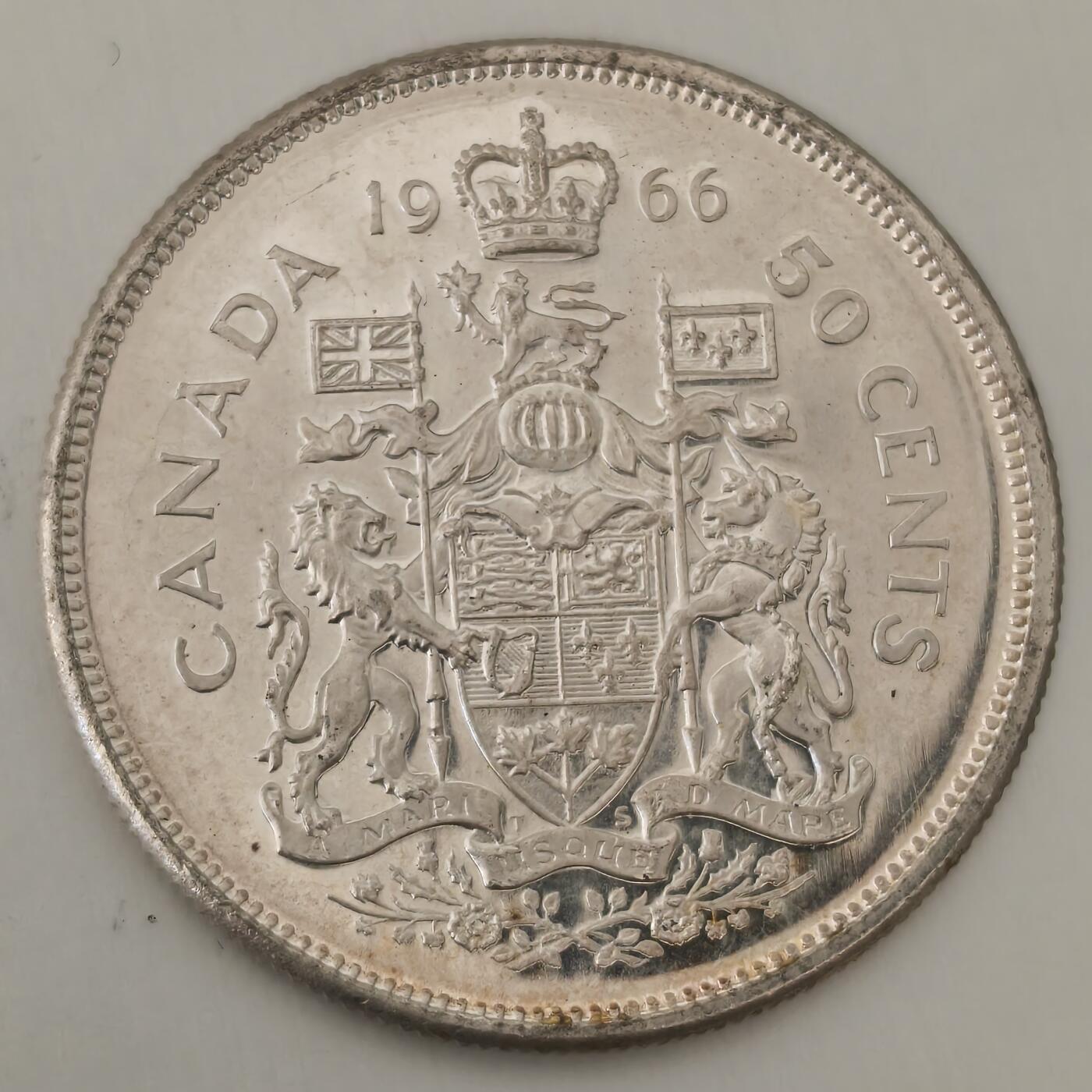 老蟹的宝藏🏴‍☠️ V 加拿大1966年50分