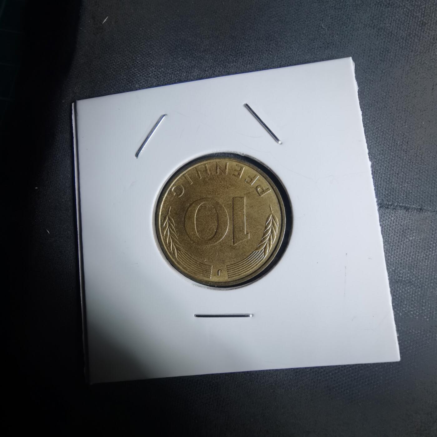 沼泽如烟--第936场 德国1971年10芬尼