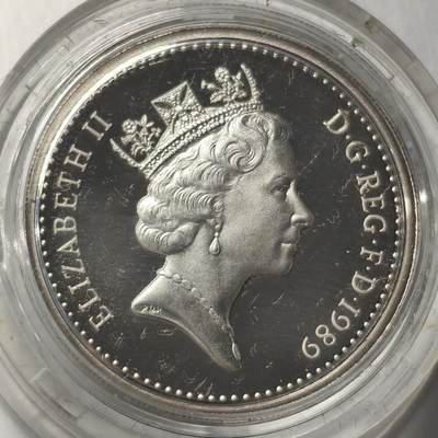 老蟹的宝藏🏴‍☠️ V - 英国1989年1镑银币